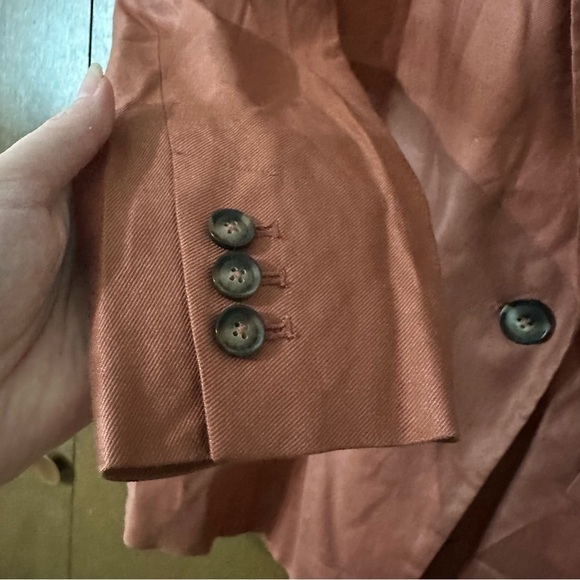 RW&Co. Women's Russet One-Button Blazer Lined Office Business Professional XXL - Picture 6 of 11